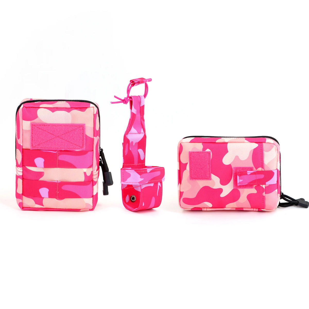 BarkBoot MOLLE Field Pouch Kit — Pink