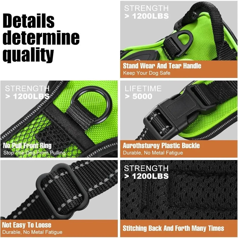 BarkBoot NightOps Rechargeable LED Dog Harness — product detail 5