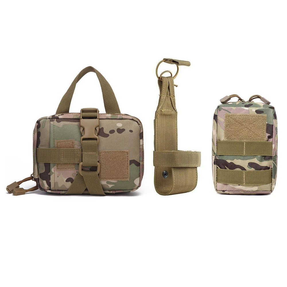 BarkBoot MOLLE Field Pouch Kit — Camouflage