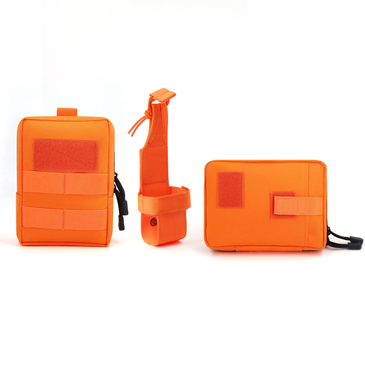 BarkBoot MOLLE Field Pouch Kit — Orange