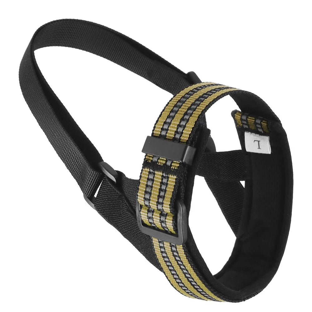 BarkBoot FieldGuard Adjustable Dog Muzzle — Khaki