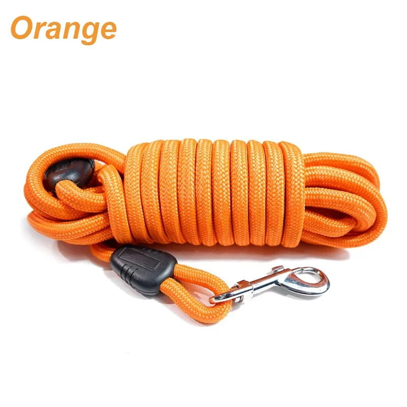 BarkBoot Ranger Recall Long-Line Lead — Orange