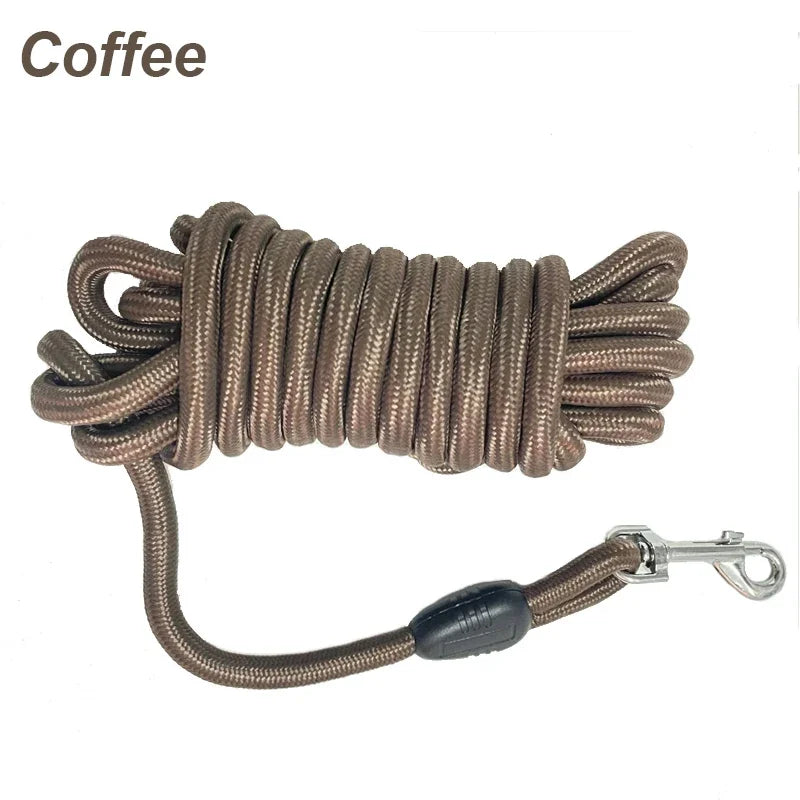 BarkBoot Ranger Recall Long-Line Lead — Coffee