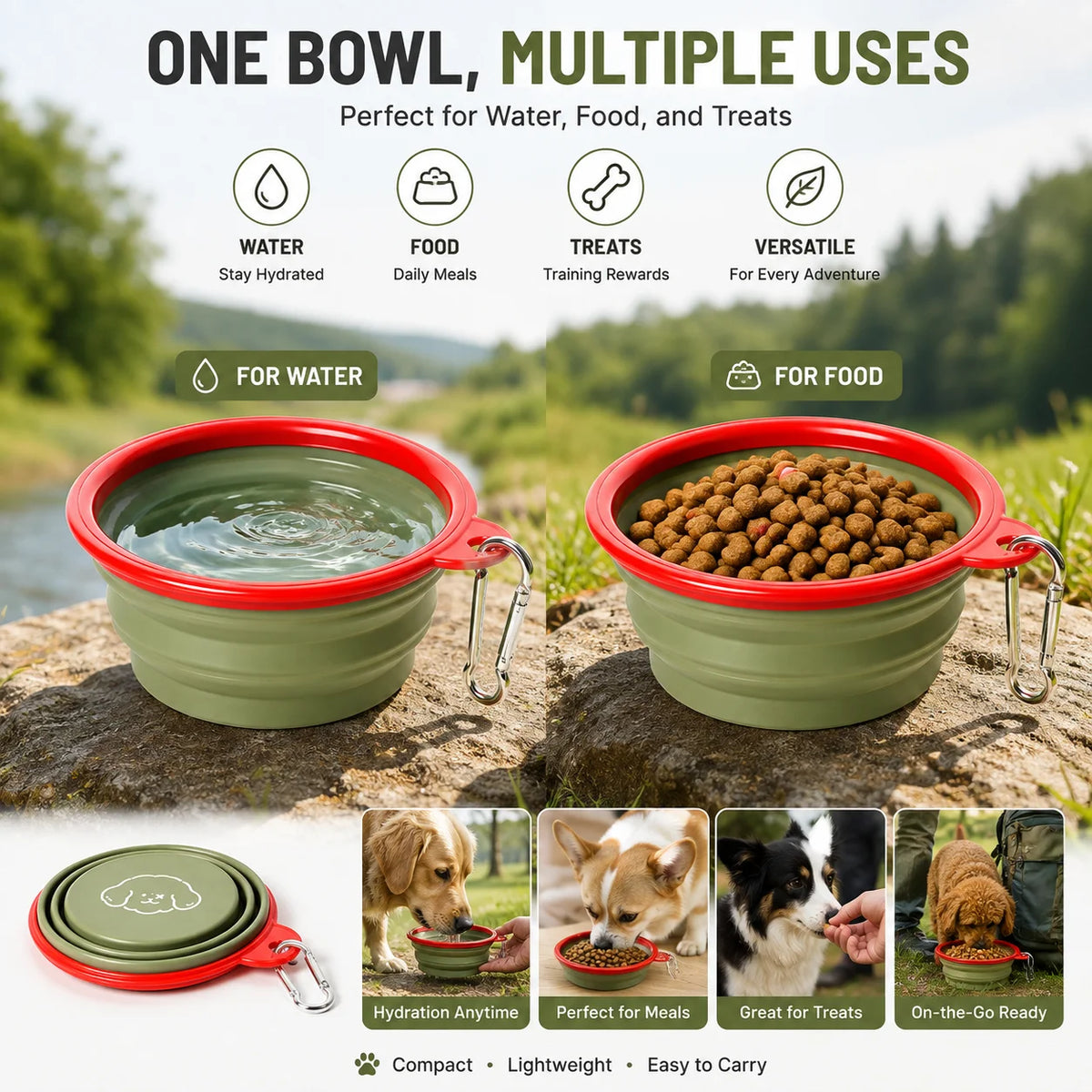 BarkBoot TrailBowl Collapsible Travel Bowl — product detail 4