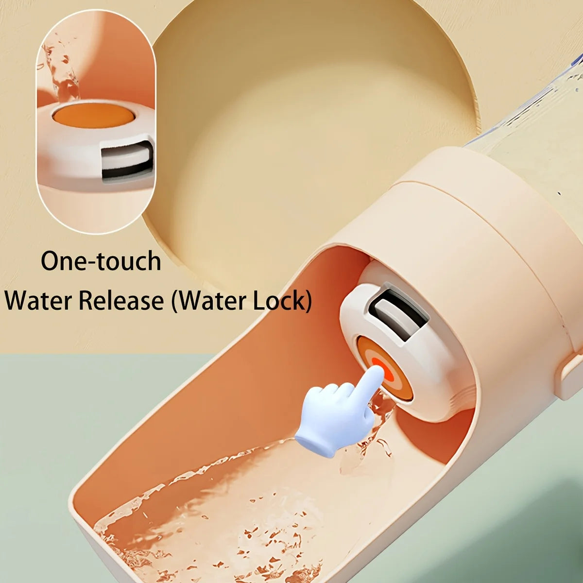 BarkBoot FieldFlow Portable Dog Water Bottle — product detail 5