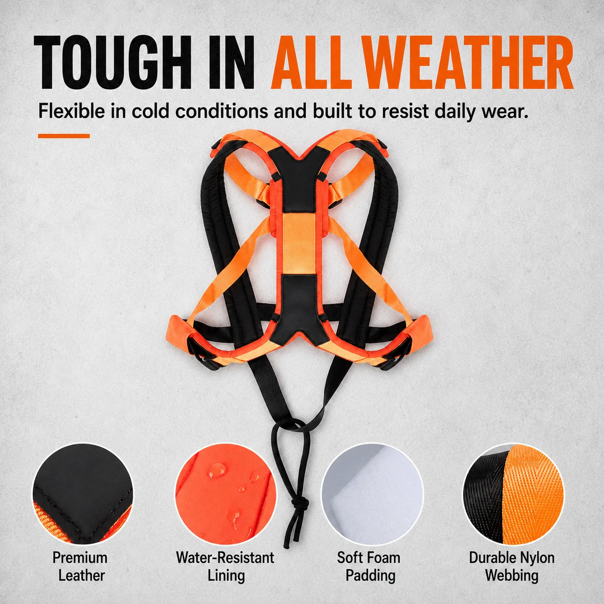 BarkBoot TrailForce Heavy-Duty Harness & Leash Set — product detail 6