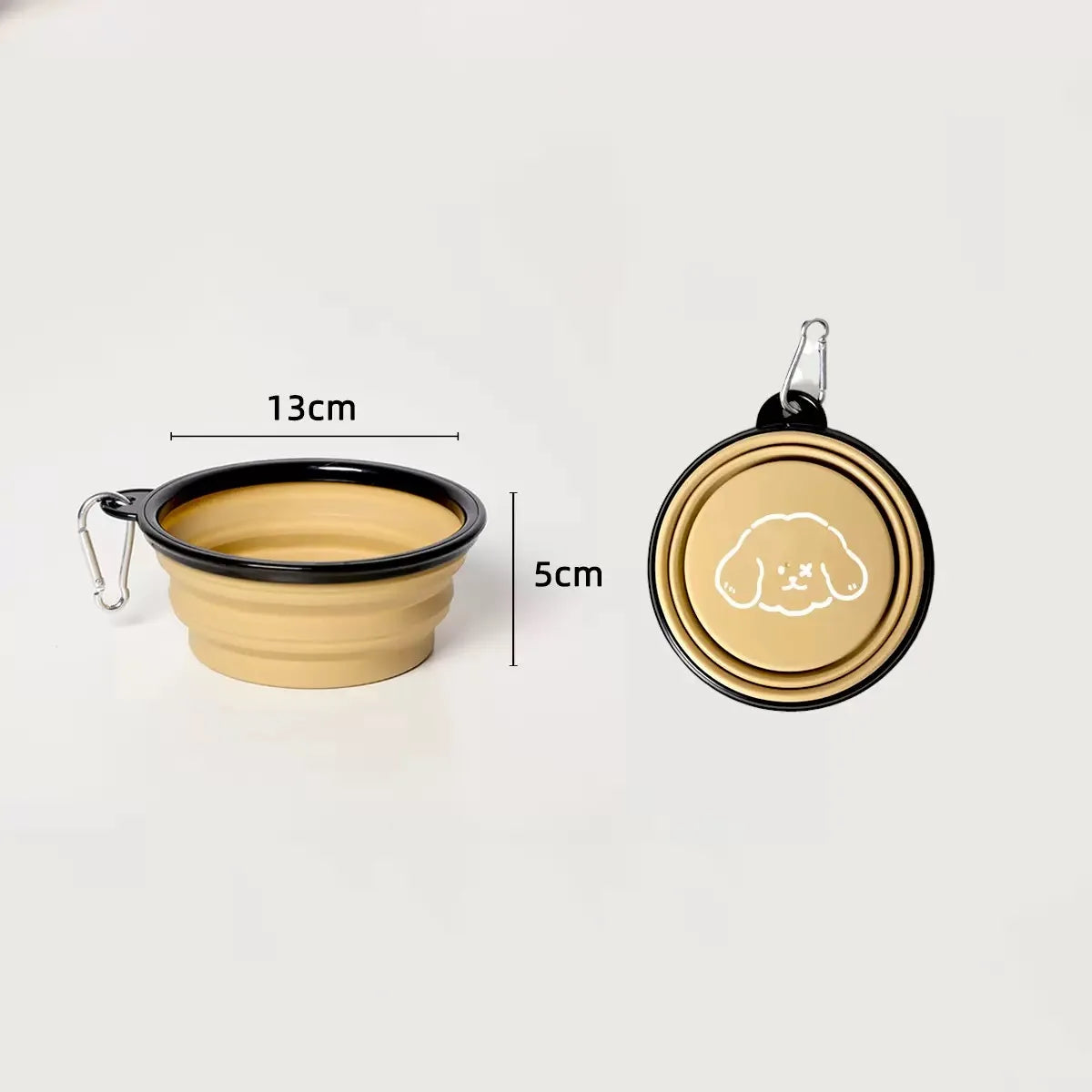BarkBoot TrailBowl Collapsible Travel Bowl — Design C