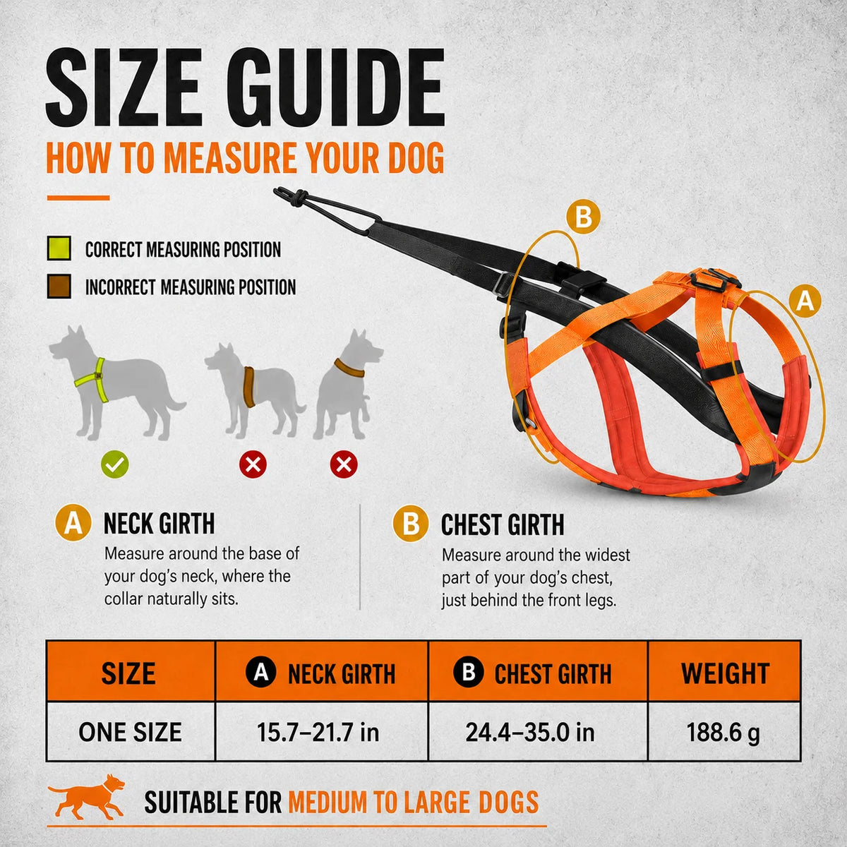 BarkBoot TrailForce Heavy-Duty Harness & Leash Set — product detail 3
