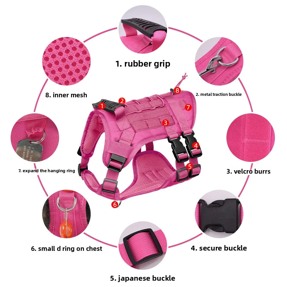 BarkBoot Scout Reflective Control Harness — product detail 3